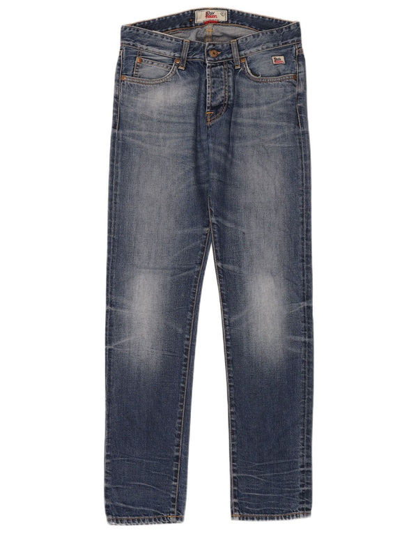 Blugi drepti pentru femei ROY ROGERS L30 L32 Bumbac albastru