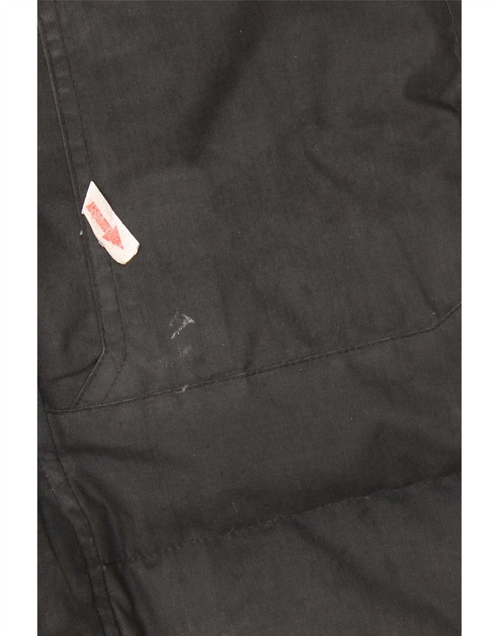 Jack Wolfskin Jachetă căptușită cu glugă pentru bărbați UK 36/38 Poliester mediu negru