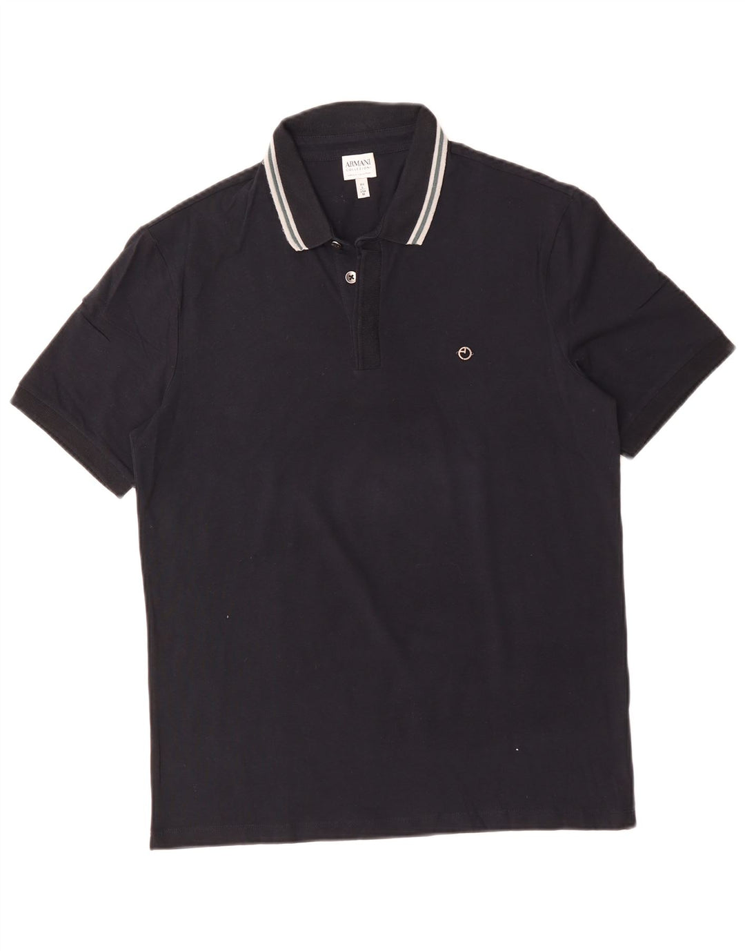 ARMANI COLLEZIONI Tricou Polo Bărbați Mediu Bleumarin