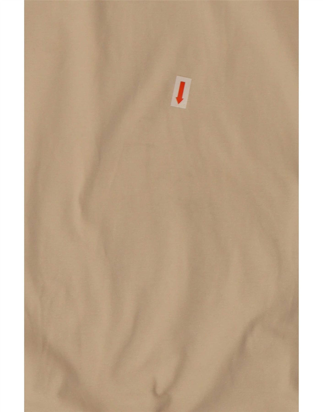 Adidas Mens Top Maneca Lunga UK 38/40 Medium Bej Bumbac