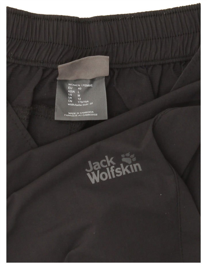 Jack Wolfskin Bermude pentru femei UK 12 Medium W32 Negru
