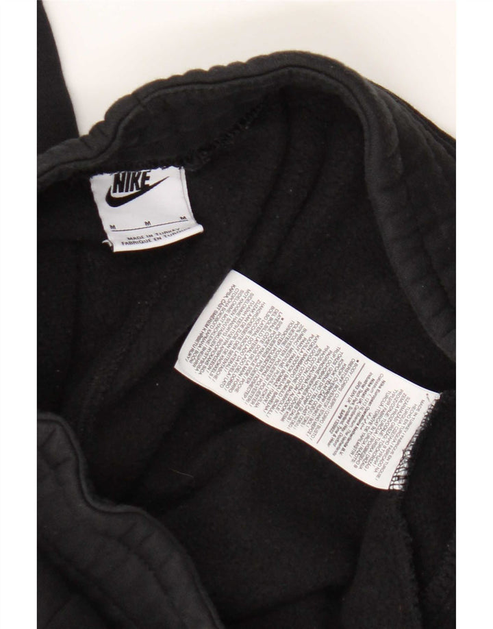 Pantaloni de trening Nike pentru bărbați, bumbac mediu negru