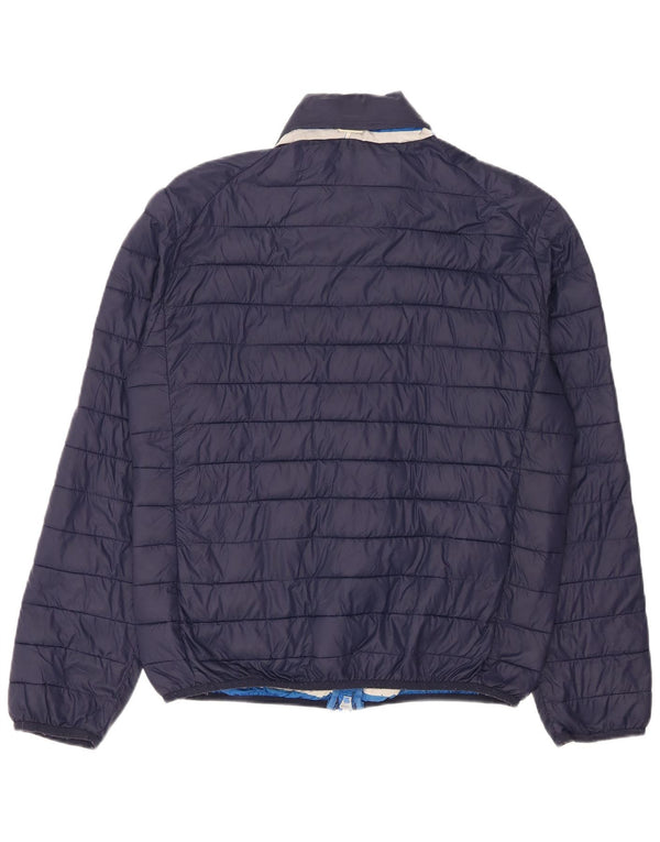 Jachetă căptușită cu glugă Invicta pentru femei UK 18 XL Nailon bleumarin