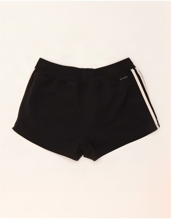 Pantaloni scurți Adidas Aeroready Sport pentru femei UK 16/18 Poliester negru mare