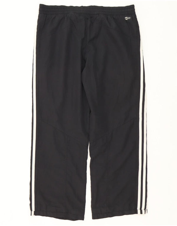 Pantaloni de trening Adidas Clima Proof pentru femei UK 12 Poliester mediu negru