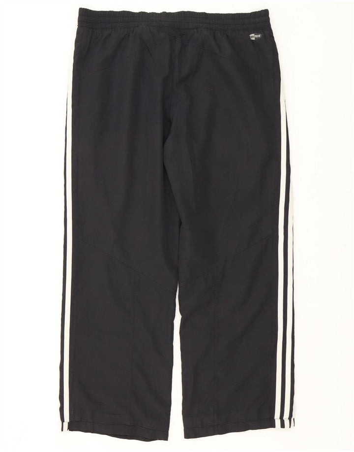 Pantaloni de trening Adidas Clima Proof pentru femei UK 12 Poliester mediu negru