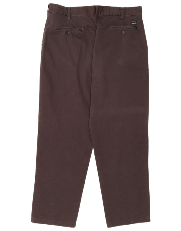 Pantaloni chino drepti pentru bărbați Mash IT 54 2XL W36 L29 bumbac gri