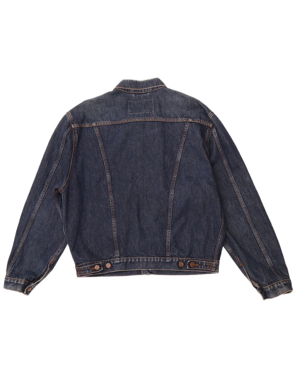 Jachetă de blugi pentru bărbați WRANGLER UK 40 mare bumbac bleumarin