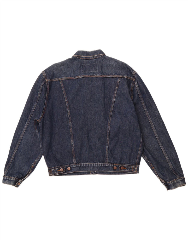 Jachetă de blugi pentru bărbați WRANGLER UK 40 mare bumbac bleumarin