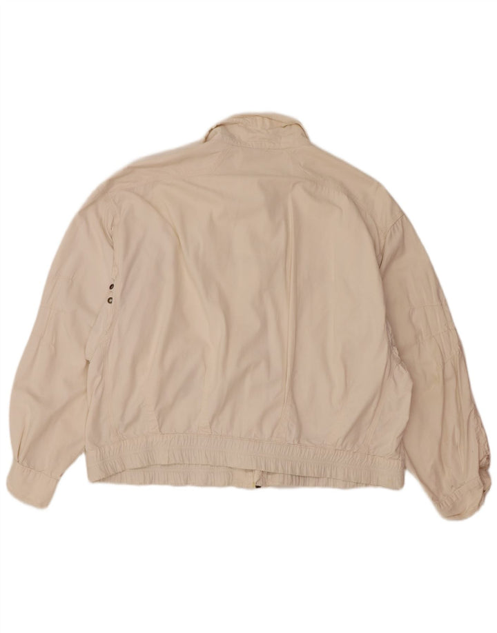 Jachetă Bomber Ciao pentru bărbați IT 48 Medium Bumbac alb