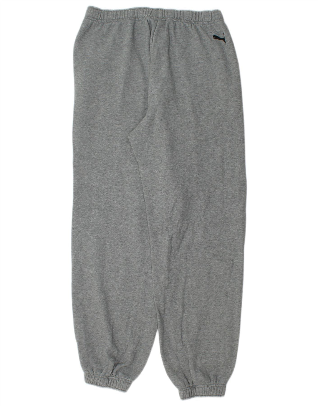 Pantaloni de trening cu grafică Puma pentru bărbați Joggeri din bumbac gri mediu
