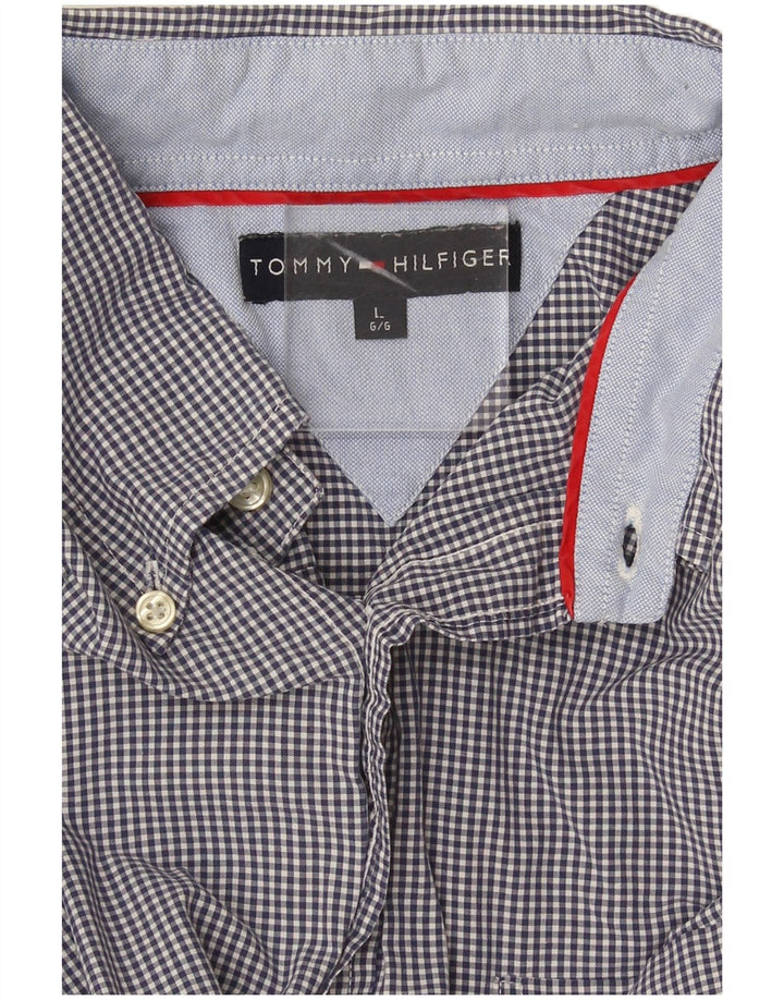 Cămașă Tommy Hilfiger pentru bărbați, mare, albastru marin