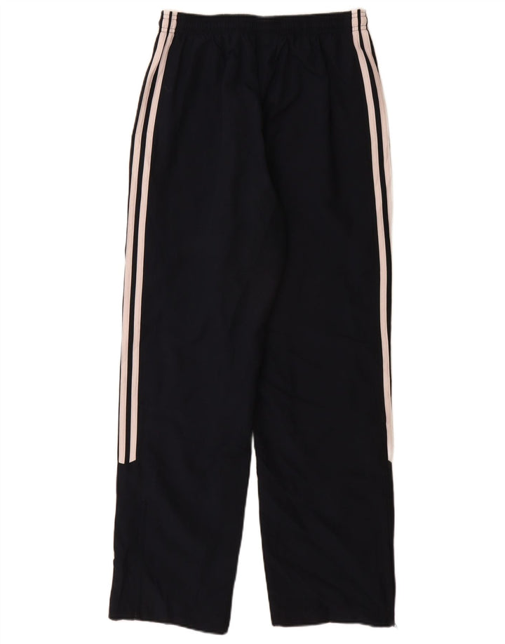 Pantaloni de trening Adidas pentru femei UK 12 Medium Bleumarin Poliester
