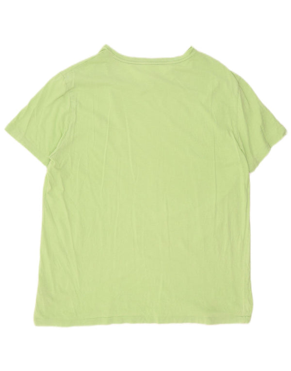 Tricou Polo Ralph Lauren pentru bărbați Top din bumbac verde mediu