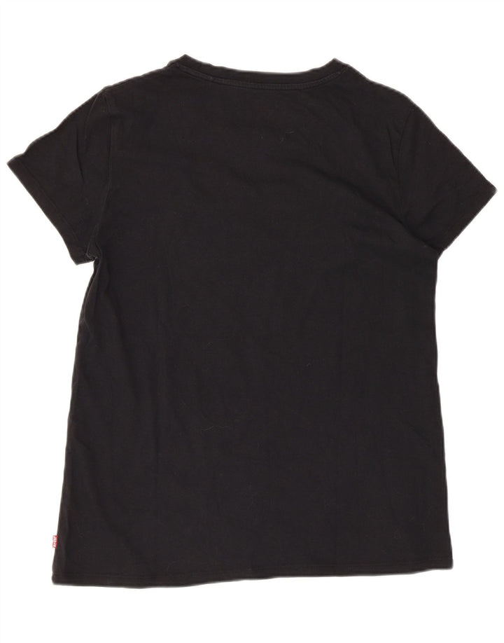 Tricou grafic Levi's pentru femei Top UK 10 Small Black