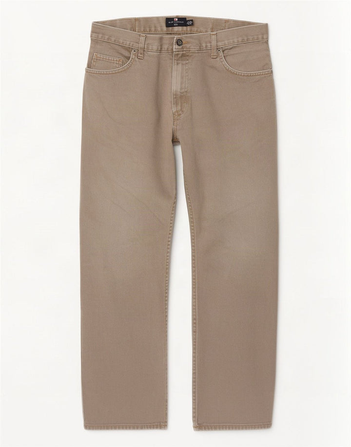 Blugi drepți pentru bărbați Marks & Spencer Blue Harbour W36 L29 bumbac gri