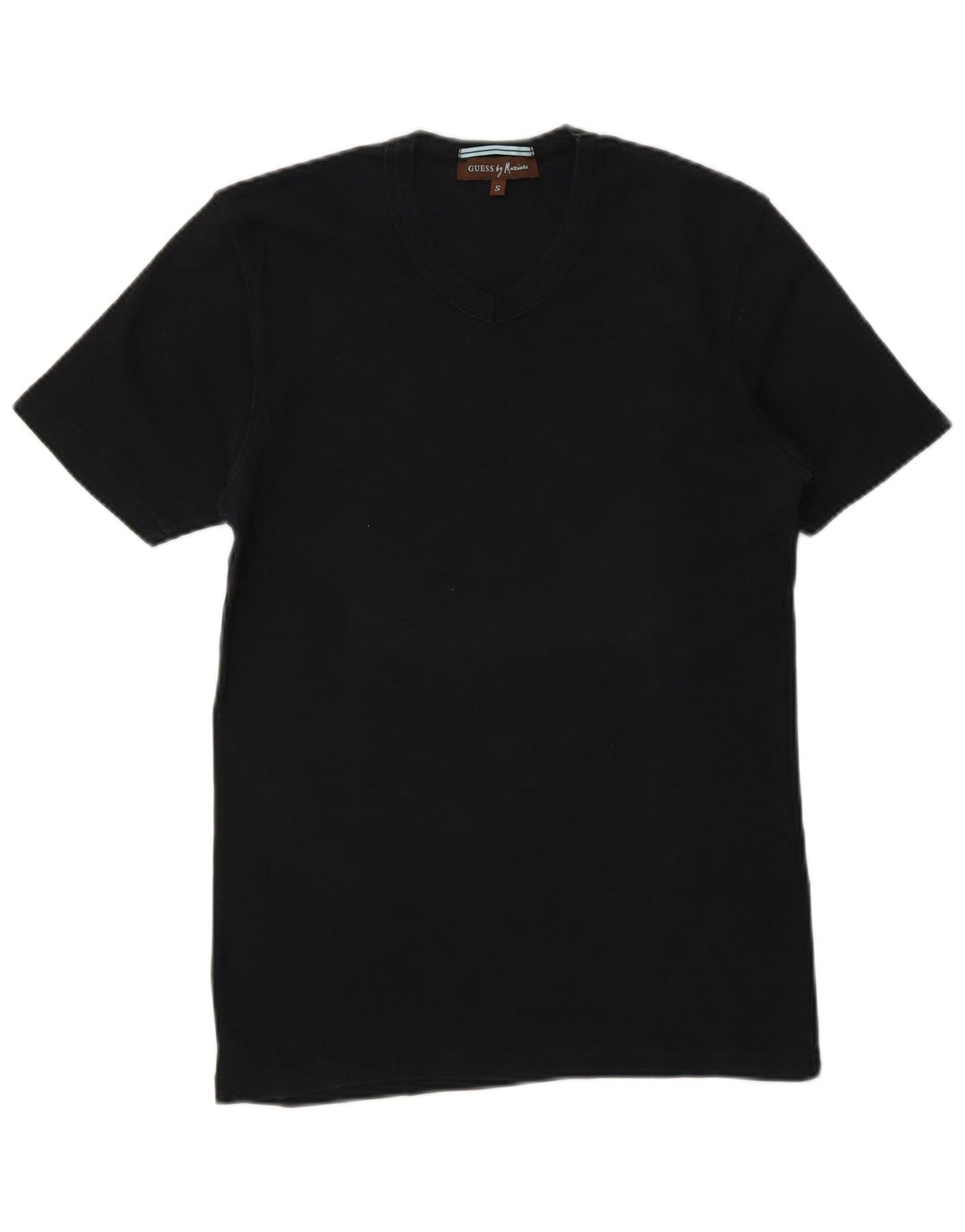 Tricou grafic pentru bărbați GUESS BY MARCIANO Top mic bumbac negru