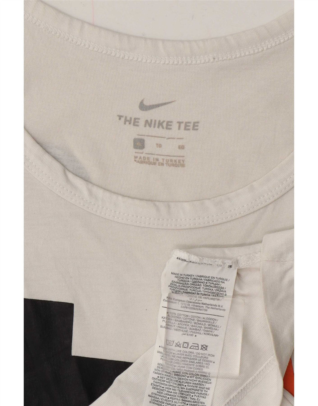 Vesta grafică pentru bărbați Nike XL, bumbac alb