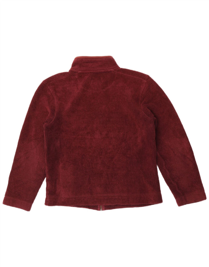 Jachetă fleece pentru bărbați Marks & Spencer, cu tăiere obișnuită, UK 36 Mic Bordeaux