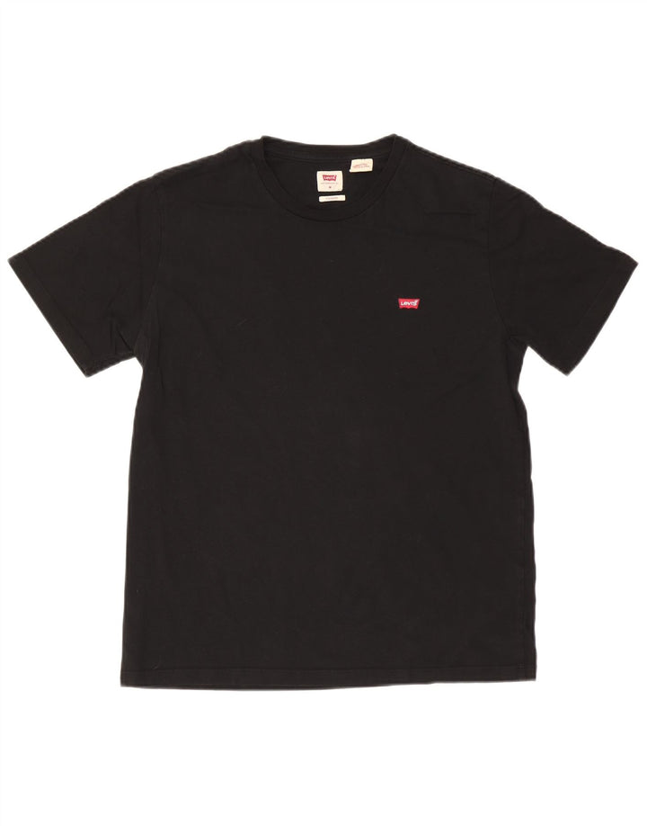 Tricou standard pentru bărbați Levi's Top mediu negru