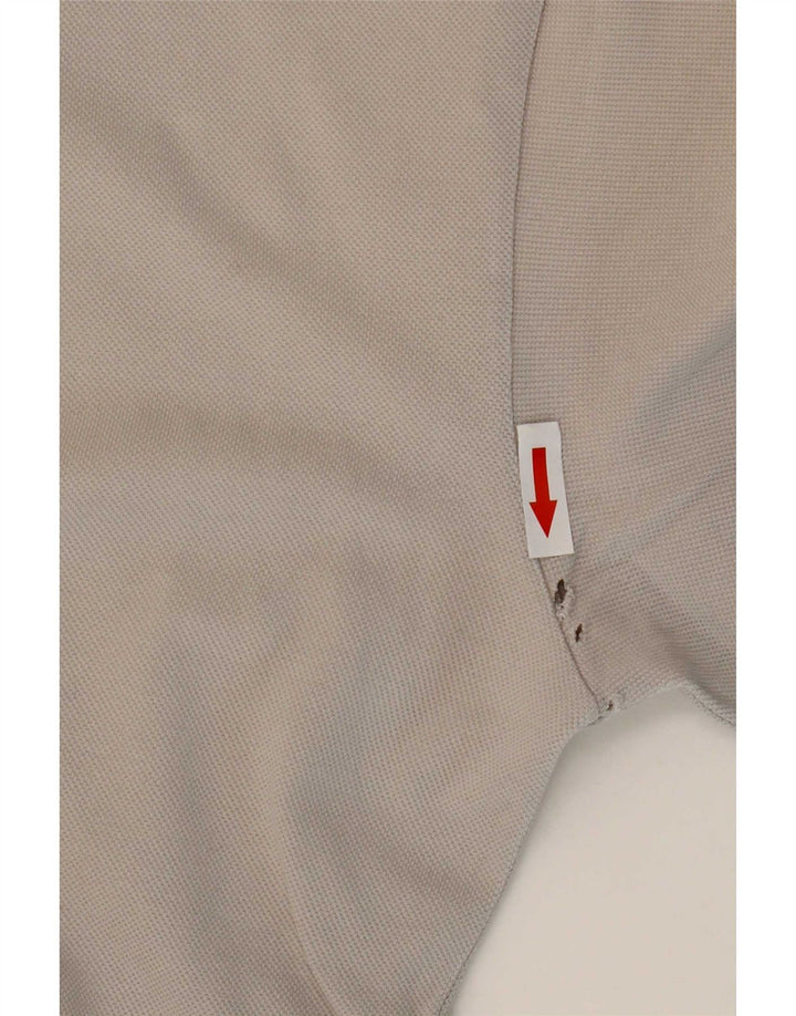 Cămașă polo Fred Perry pentru bărbați, bumbac cu dungi gri mici