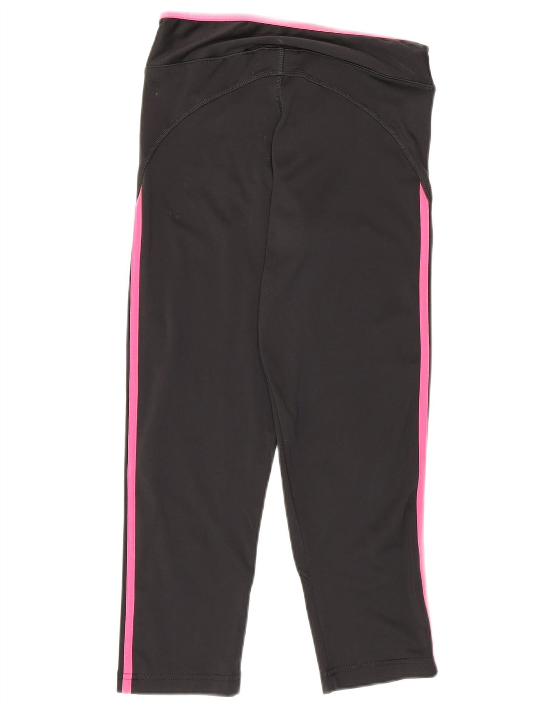 Pantaloni adidas Climalite Capri pentru femei UK 8, poliester negru mic