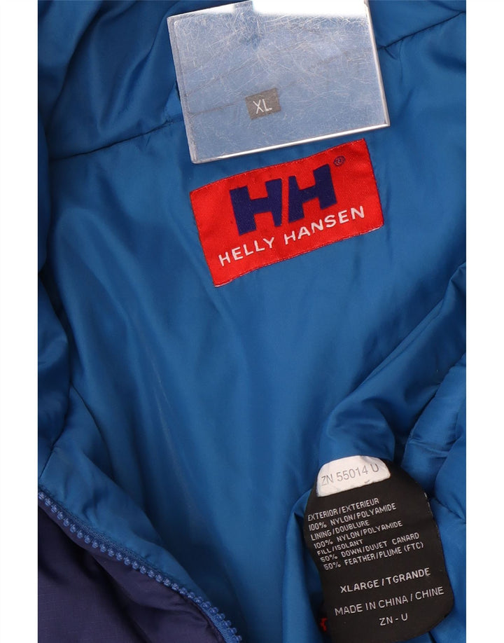 Jachetă căptușită pentru bărbați Helly Hansen UK 42 XL, albastru, nailon color bloc