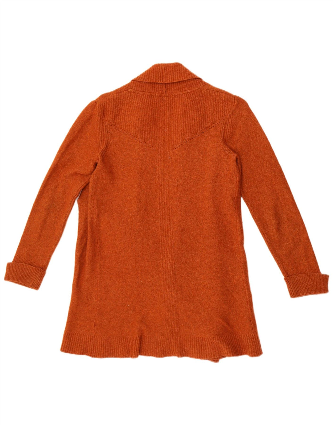 White Stuff Pulover cardigan deschis pentru femei UK 10 Nylon portocaliu mic