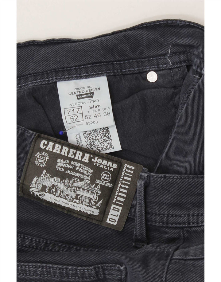 Blugi pentru bărbați Carrera 717 Slim W36 L30 bumbac gri