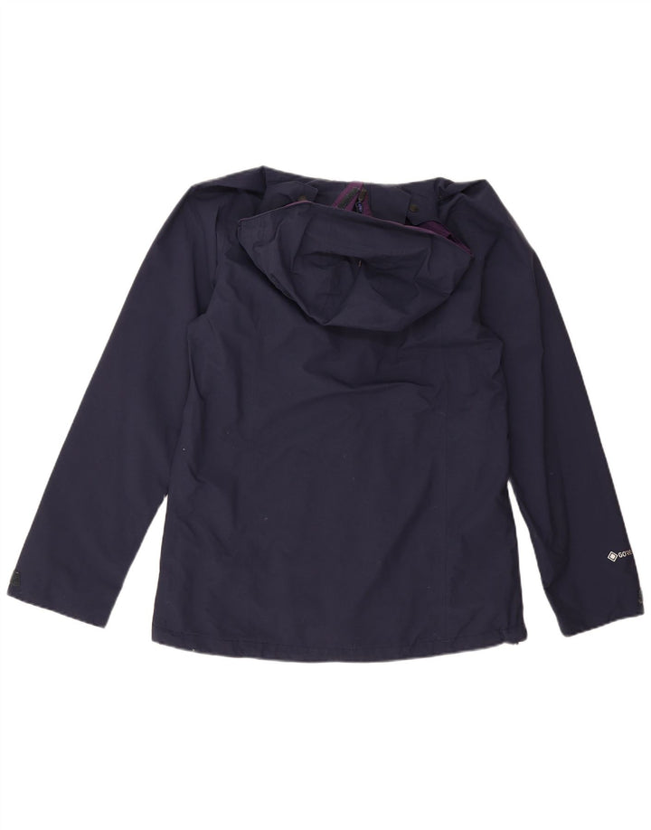 Jachetă de ploaie cu glugă pentru femei Berghaus Gore-Tex UK 12 Medium Bleumarin
