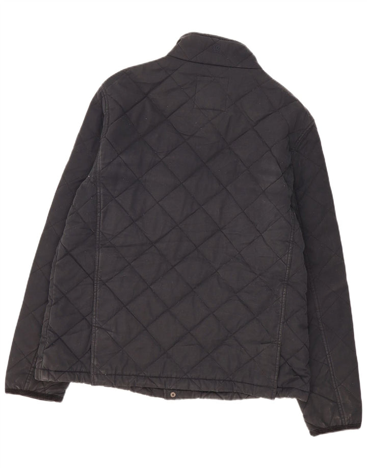 Jachetă matlasată pentru bărbați Fat Face UK 42 XL Bumbac bleumarin