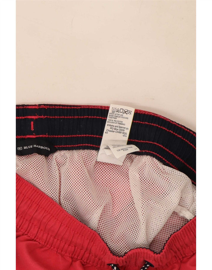 Marks & Spencer Pantaloni scurți de baie pentru bărbați Blue Harbour, poliester roz mediu