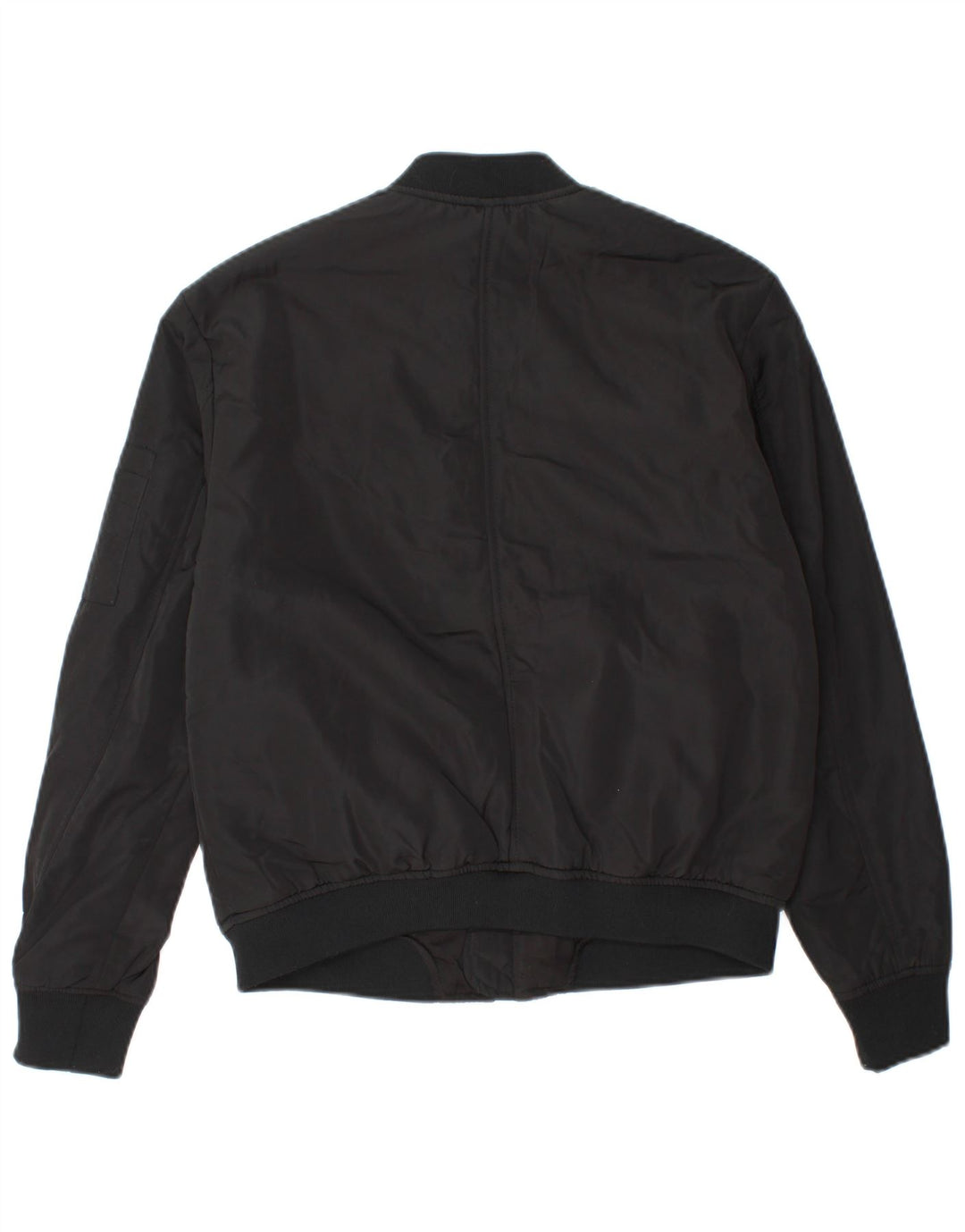 Bomber pentru femei ZARA UK 10 Poliester negru mic
