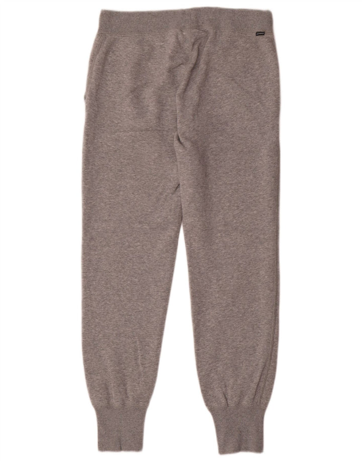 Pantaloni de trening Converse pentru bărbați Joggeri mici, gri, bumbac cu pete