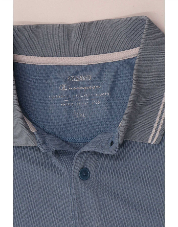 Tricou polo pentru bărbați Champion 2XL Albastru