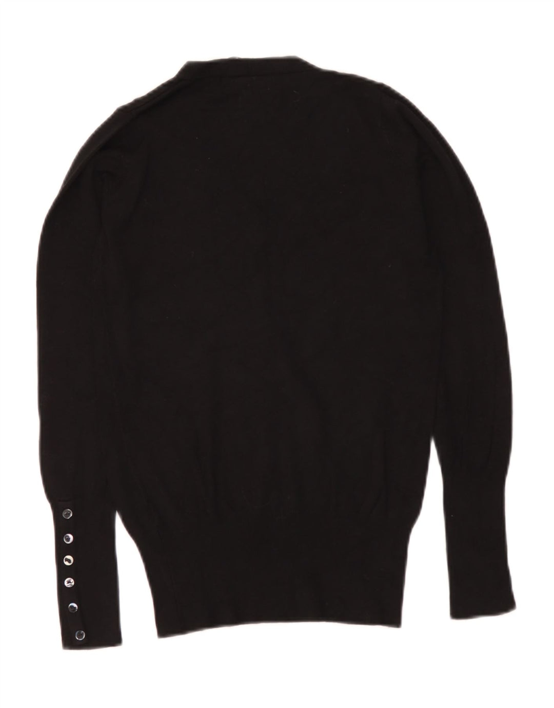 Pulover pentru femei cu decolteu în V Zara UK 10 Mic Negru