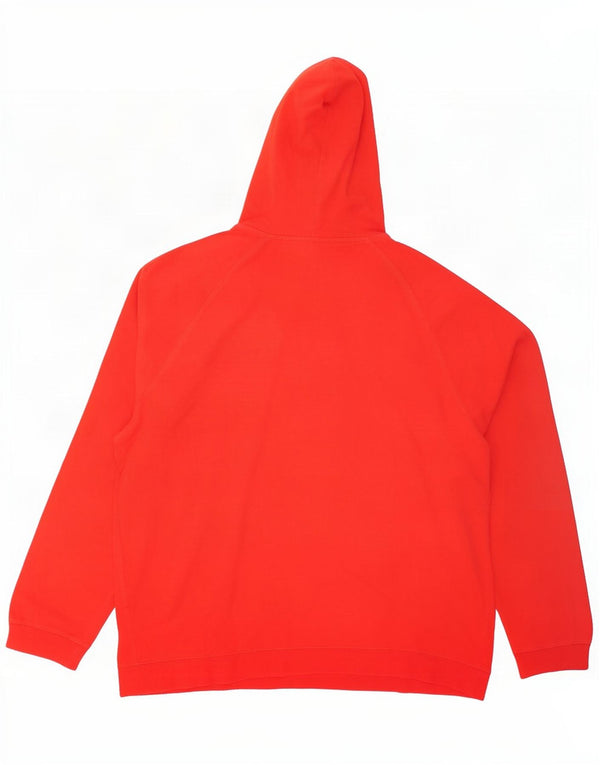 Pulover Nike pentru bărbați cu glugă grafic UK 45/47 XL bumbac roșu