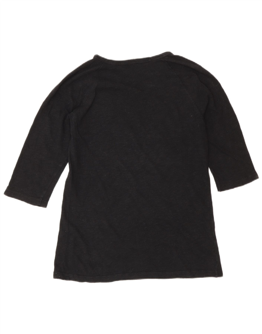 Top femeie Zara cu mâneci 3/4 UK 10 mic negru