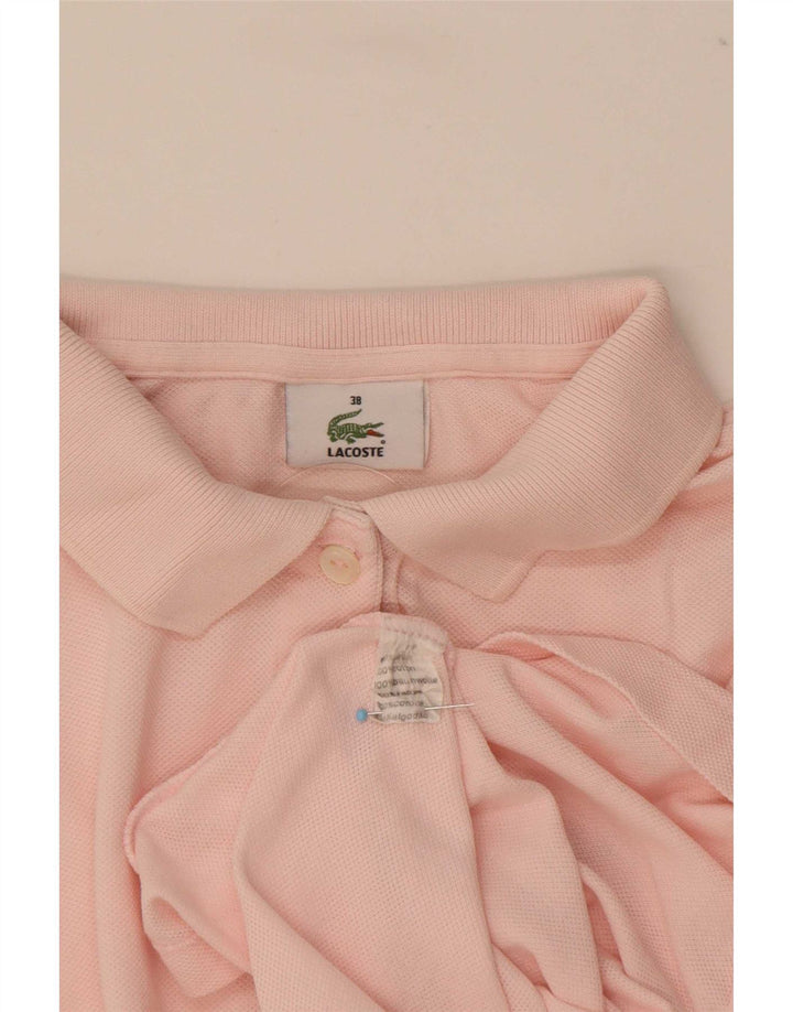 Tricou polo Lacoste Femei Mărimea 38 Bumbac Roz Mediu