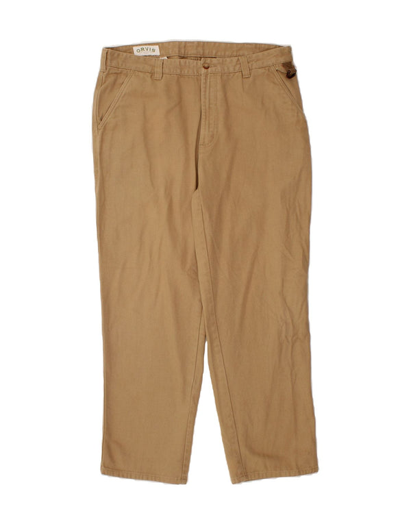 Pantaloni chino drepți pentru bărbați ORVIS L36 L30 bumbac bej