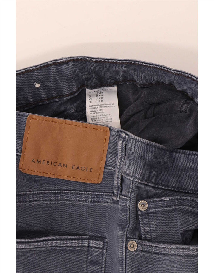 Blugi slim pentru bărbați American Eagle W31 L30 bumbac albastru