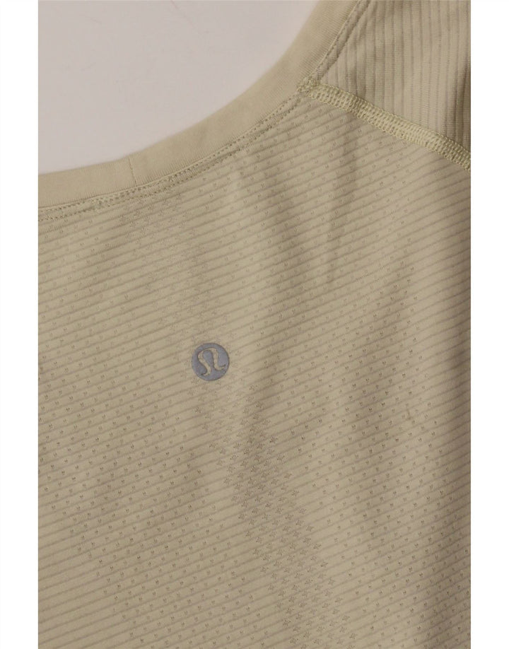 Lululemon Tricou pentru femei Top UK 16 Large Beige