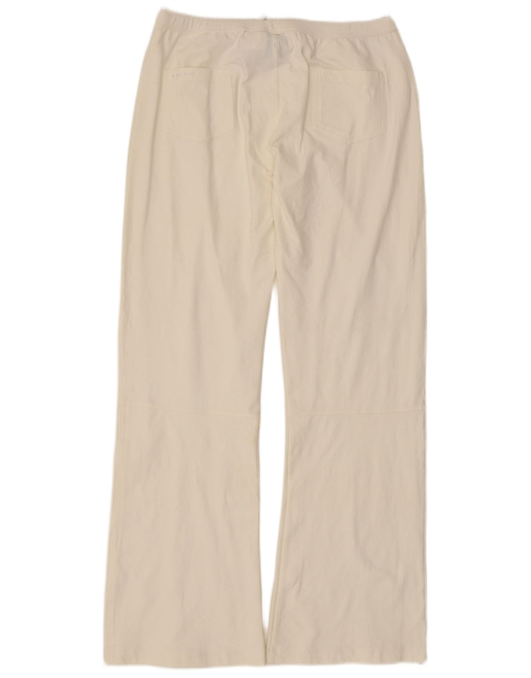 Pantaloni de trening Nike Flare, pentru femei, Marea Britanie 14/16, nailon mare, alb