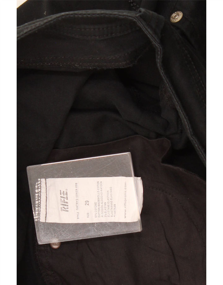 Bermude pentru femei RIFLE W29 bumbac mediu negru