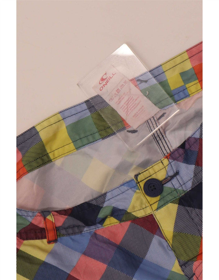 Pantaloni scurți de înot O'Neill pentru bărbați, poliester cu carouri medii, multicolore