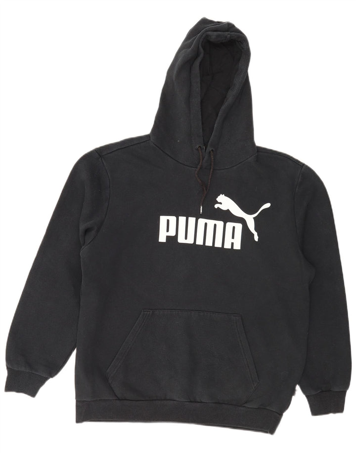 Pulover pentru bărbați Puma Graphic Hoodie, bumbac mediu negru