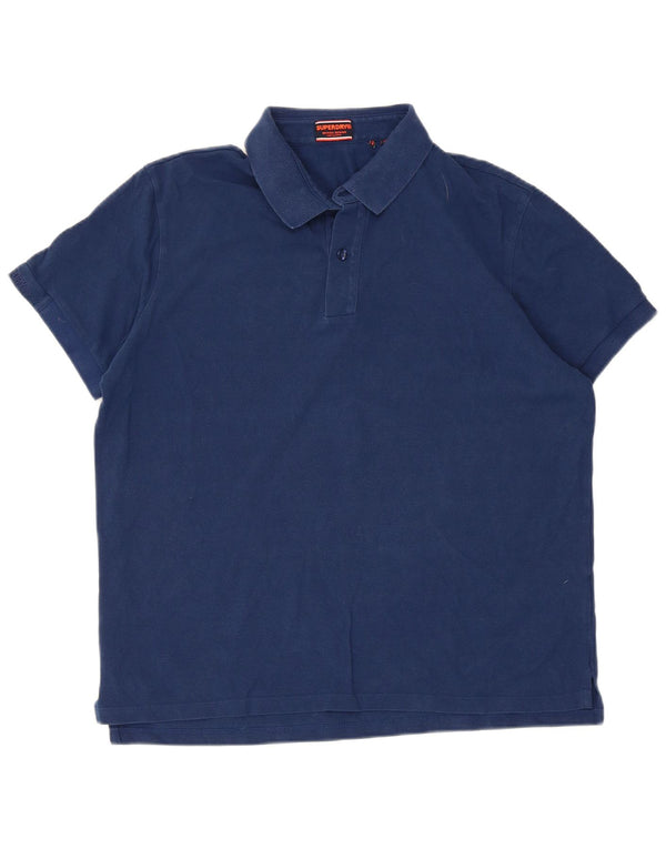 Tricou polo pentru bărbați Superdry XL bleumarin