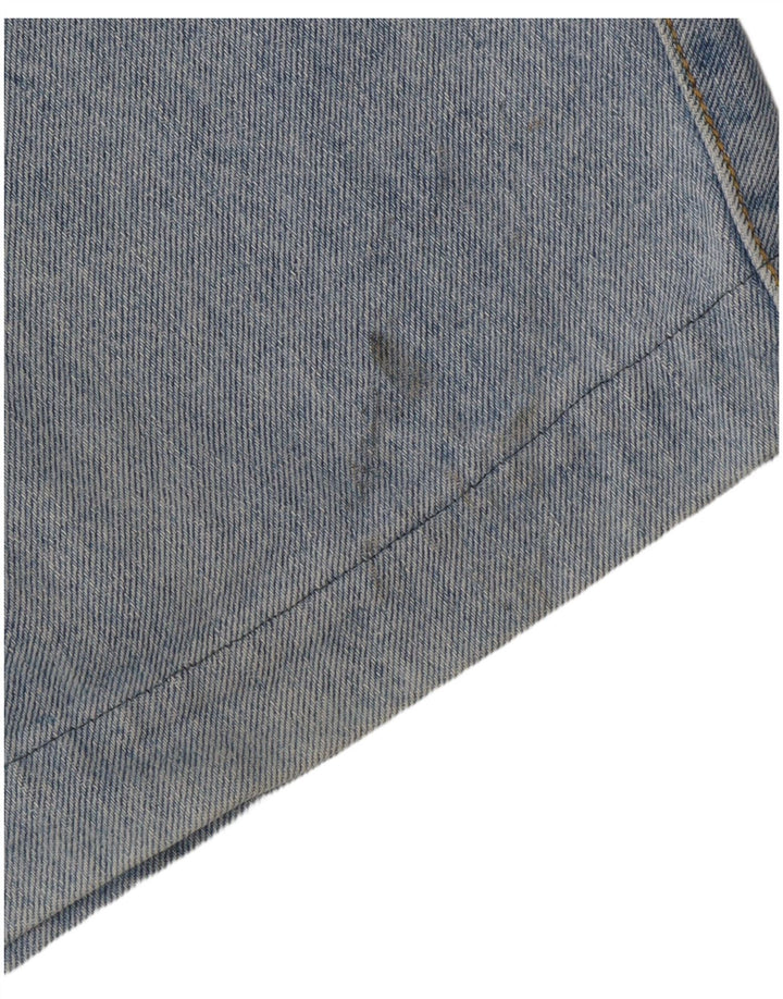 Pantaloni scurți din denim pentru femei Esprit W30, bumbac albastru mediu