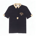 St. Germain Tricou Polo Des Pres pentru femei IT 44 Medium Bleumarin Colorblock