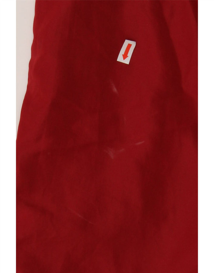 ALEX ATHLETICS  Mens Tracksuit Top Jacket Large Red Colourblock Polyester Vintage Alex Athletics and Second-Hand Alex Athletics from Messina Hembry 